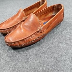 Giorgio Brutini Glove Mens Tan Leather Driving Loafers 688234 Size 10.5 M